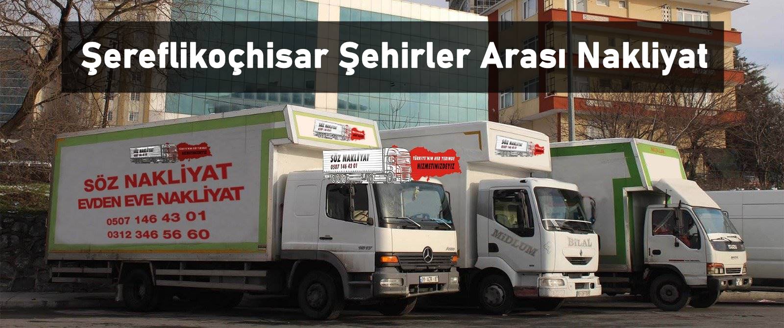 Şereflikoçhisar ilden ile nakliyat